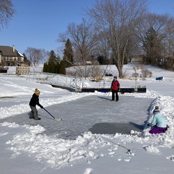 Lake House Hockey Rink - Feb 2021